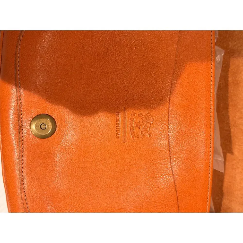 Il Bisonte Fausta Small Caramel Leather Crossbody Bag - Picture 6 of 8
